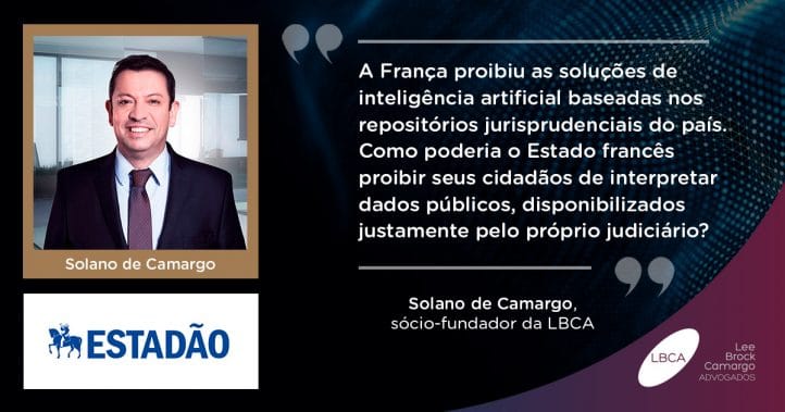 A inteligência artificial nos tribunais franceses e o julgamento de Galileu